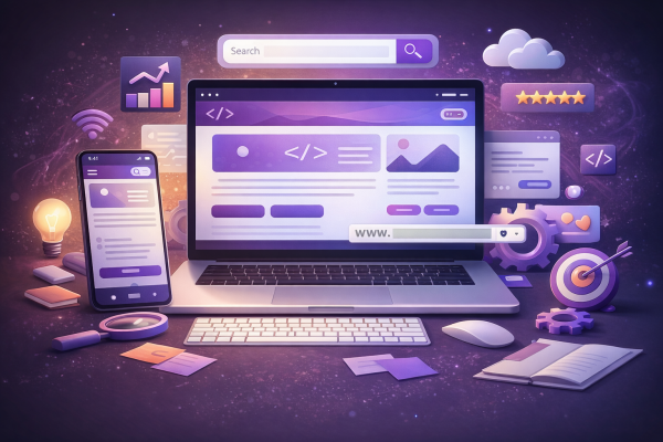 تصميم مواقع الكترنية احترافية