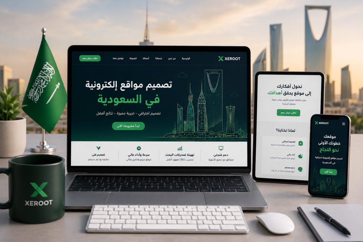 تصميم المواقع الإلكترونية في السعودية